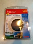 Sunpak 58 Mm Ultraviolet & Circular Polarizer 2 Lens Filters New In Package. Fixed Price $14.99.