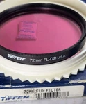 Tiffen Glass Lens Filter Fluorescent Fld Fl-day Usa Nos E-72 E72. Fixed Price $24.99.