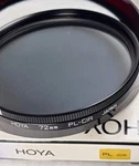 Hoya 72MM Circular Polarizing Polarizer Lens Filter C-pl Cpl New. Fixed Price $24.99.