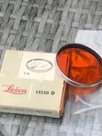 Leitz Leica 13250 D Orange Filter 58MM E58 Mint Box. Fixed Price $100.00.