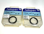 Heliopan 27MM Close Up Nl +1 +2 E27 Lens Filter Set Germany New. Fixed Price $29.95.