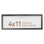 4X11 Metal Lawrence Frame,black Aluminum Photo Frames-real Tempered Glass. Fixed Price $35.98.