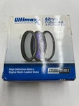 Ultimaxx Studio Series 62MM 3-PIECE Multi-coated Hd Uv / Cpl Fld Filter. Fixed Price $17.99.