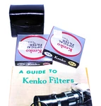 Set Of 2 Vintage Kenko Camera Lens Filters, 58.0S Skylight Filter, ND4. Fixed Price $19.47.