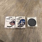 Tiffen 72MM Uv Protector , Circular Polarizer And Quantaray Digital Pld. Fixed Price $34.99.