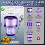 Lhhting V9 SV18 Filter For Dy-son Vacuum 2 Pack Hepa Replacement. Fixed Price $27.99.