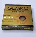 Genuine Gemko 81-A Color Conversion Glass Lens Filter Japan. Fixed Price $12.99.