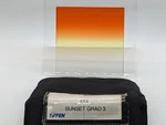 Tiffen X 4" Sunset 3 Filter - Graduated Soft Edge Code #2155. Fixed Price $175.00.