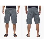 Xray Jeans Belted Double Pocket Bermuda Cargo Shorts Mens Size 52 Grey Green Nwt. Fixed Price $36.99.