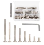 100PCS M6X15MM/ 25MM/ 35MM/ 45MM/ 55MM/ 65MM/ 75MM Rivet Countersunk Hex Socket. Fixed Price $21.57.