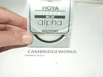 Hoya 58MM Alpha Multi Coated Optical Glass Screw In Uv Ultra Violet Filter New. Fixed Price $16.90.