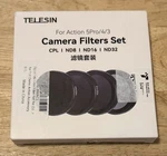 Telesin Camera Filters Set Cpl ND8 ND16 ND32 For Dji Osmo Action 5PRO 4. Fixed Price $30.00.