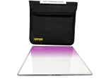 Tiffen 6.6X6.6" Magenta Soft-edge Graduated Filter Se Mfr #6666CGM3S. Fixed Price $450.00.