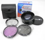 Zeikos 58MM Professional Hd 2X Telephoto Lens Japan Optics Dslr Mc Af W/filters. Fixed Price $17.59.