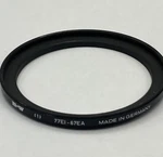 B+w 77EI-62EA Step Up Ring 1. Fixed Price $10.99.