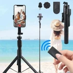 68" Professional Cell Phone Holder + Camera Tripod Stand Remote Selfie Stick Us. Fixed Price $25.69.