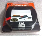 Marumi Japan Multi-coated 80A 80-A Balancing Blue Glass Lens Filter. Fixed Price $21.99.