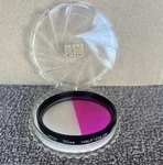 Hoya 55MM Half-color Filter With Case Excellent Condition -D1. Fixed Price $18.00.