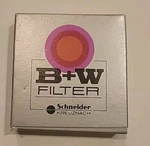 B+w 81C KR3 Color Conversion Coated Lens Filter ES-49 Warming Nos. Fixed Price $29.50.