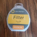 Promaster 77MM Digital Hd Circular Polarizer - Polarizing Filter #6455. Fixed Price $53.99.