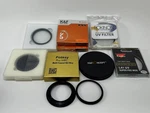 Lot Of Camera Lens Filters Accessories: K&f Concept, Rokinon, Kenko, Fotasy. Fixed Price $30.00.