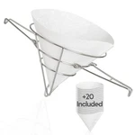 Cleaner Oil Better Filtration Stainless Steel Cone Filter Holder With 20 Pa.... Fixed Price $49.99.