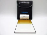 Schneider 4X5.65" Golden Sepia 3 Soft Edge Graduated Vertical Glass Filter. Fixed Price $300.00.