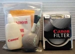 Canon Original Filter Uv Protector 52MM Haze W/ Cleaner & Lens Cloth/ Tissue. Fixed Price $26.89.