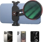 Universal Phone Mount For 67MM Dslr Filters Clip Holder With Cold. Fixed Price $50.11.