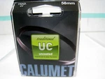 New Calumet 58MM Traditional Uncoated Uv Glass Filter # SF58001. Fixed Price $19.99.