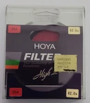 Exuc Hoya Hmc 62MM Red 25A Multi-coated Original Box. Fixed Price $24.00.