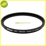 Nikon Neutral Color Nc Filter 58MM. Protective For M58 Lenses. Fixed Price $46.56.