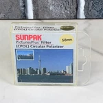 Sunpak Picturesplus 58MM Circular Polarizer Lens Filter W/ Case. Fixed Price $11.99.