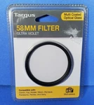 Targus TG58UV Black 58MM Camera Filter (TG-58UV) New. Fixed Price $20.99.