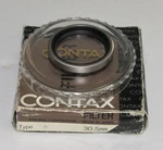 Contax Filter 30.5MM Protective Original Box With Data Sheet. Fixed Price $99.00.