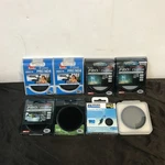 Lot Of 8 Camera Lens - Kenko Hakuba Nisi Set With Case #4. Fixed Price $78.00.