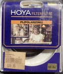 Hoya 62MM B-66PL Polarizing Lens Filter. Fixed Price $30.00.