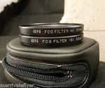 Vintage Camera Lens Hoya 52MM Fog Glass Filter Set & B Case Sfx. Fixed Price $29.50.