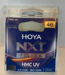 Hoya 46MM Nxt Hmc Uv 10-LAYER Multi-coated Slim Frame Glass Filter. Fixed Price $29.99.