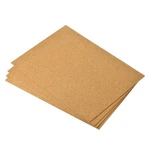 Uxcell 4PCS 8.3" 11.8" Self Adhesive Cork Sheets Thick A4 1MM, Brown. Fixed Price $15.18.