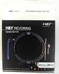 H&y Revoring Variable ND3+1000 Cpl 37MM-49MM Polarizer Filter Open Box. Fixed Price $100.00.