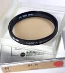 B+w 81A Color Conversion Coated Lens Filter ES-49 Germany Warming Nos. Fixed Price $29.99.