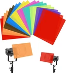 20 Pack Photographic Gels Color Correction Light Filter, Transparent. Fixed Price $15.54.