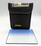 Tiffen 4X5.65" Color Graduated Blue #1 Soft Edge, Horizontal Orientation Filter. Fixed Price $300.00.
