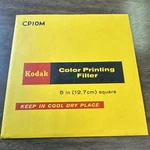 Kodak CP10M Color Printing Gelatin Filter - 5" Square New Old Stock. Fixed Price $19.99.