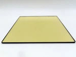 Schneider 6.6X6.6" Solid Color Antique Suede Glass Filter Mfr # 68-210166. Fixed Price $400.00.