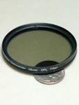 Elite Optics Commander 58MM Cpl Filter No Visible Scratches Untested Lens H12. Fixed Price $19.98.