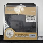 Zomei Pro Optical Filter Rohs Hd Glass 72MM Star 6 Black Almite Frame. Fixed Price $24.95.