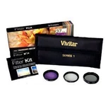 Vivitar 72MM Uv, Polarizer & Fld Deluxe Filter Kit (set Of 3 + Carrying Case). Fixed Price $39.95.