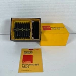 Vintage Kodak Polycontrast Filter Kit Model Cat 153 8032 Darkroom Photography. Fixed Price $23.63.